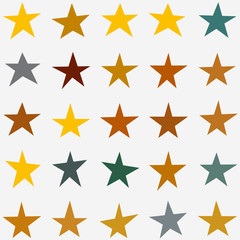 Stars Collection vector