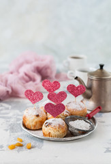 Valentine Sultana Cupcakes