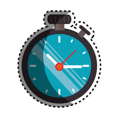 chronometer watch isolated icon vector illustration design