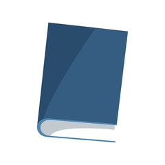book icon over white background. colorful design. vector illustration
