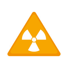 biohazard symbol alert icon vector illustration design