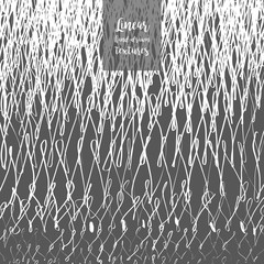 hand-drawn vector pen ink patterns