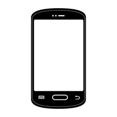 smartphone device isolated icon vector illustration design