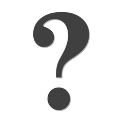 Question mark isolated icon vector illustration design