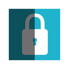 safe secure padlock icon vector illustration design