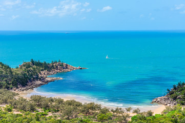 Close view of Florence Bay in Magnetic Island, Australia