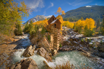 Crystal Mill Fall © cbdusty