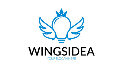 Wings Idea Logo