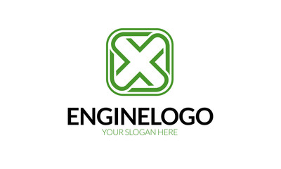 Fototapeta premium X Letter Logo
