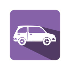 car sedan vehicle icon vector illustration design