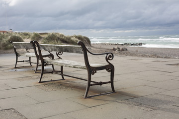 View from bench, Gl. Skagen Denmark