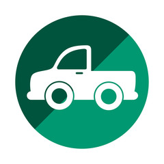 car waggon vehicle icon vector illustration design