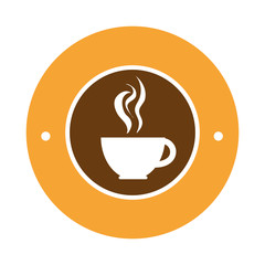 coffee cup drink isolated icon vector illustration design