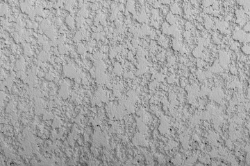 White cement wall roughness.
