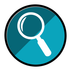 search magnifying glass isolated icon vector illustration design