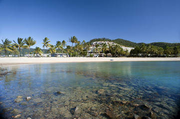 View of beautiful Airlie Beach, Queensland