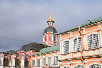 Fototapeta na wymiar Church of the Annunciation of the Alexander Nevsky Lavra.