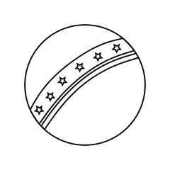 plastic ball toy icon vector illustration design