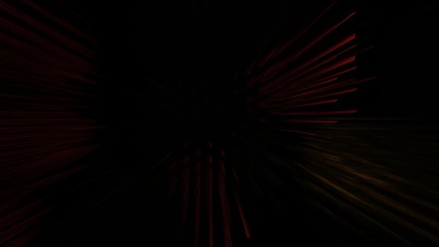 Explosion , florecimiento e implosion de rayos dorados y rojos

