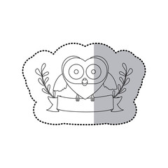 figure bird shaped heart icon image, vector illustration