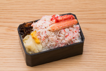 カニ弁当