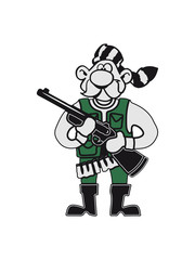 Protect hunter comic funny