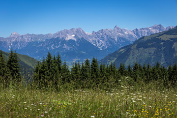 View from Schmittenhohe, Zell am see, Austria