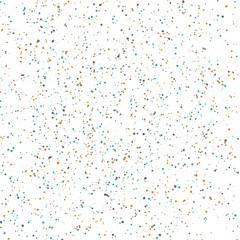 Illustration of Colorful Vector Confetti Effect. Glittering Confetti Particle Background. Birthday Card Template