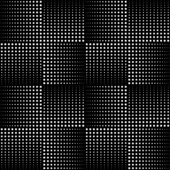 Dotted line geometric seamless pattern