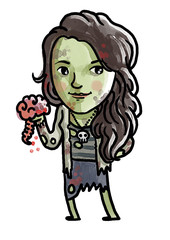 girl zombie