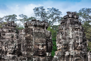 Fototapeta premium ruins of the temple Bayon