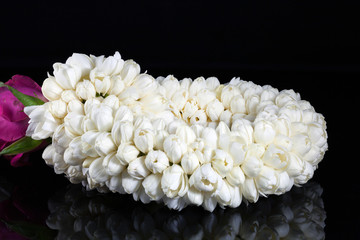 Beautiful Jasmine  garland of flowers