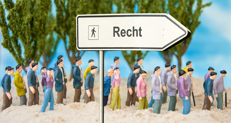 Schild 179 - Recht