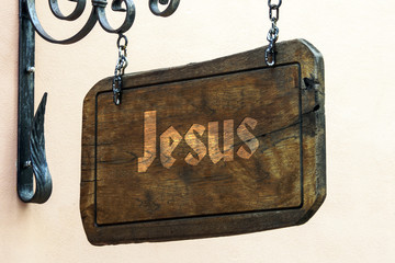 Schild 122 - Jesus