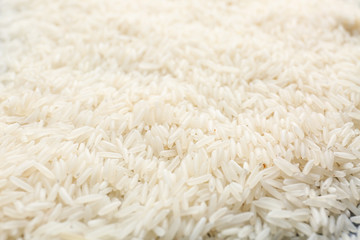 Fototapeta na wymiar White rice background