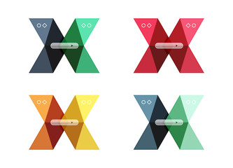 Vector colorful business infographic template or web banner layout