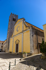 Fototapeta na wymiar Church of St. Stephen (Sveti Stjepan) in Motovun. Croatia.