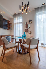 Interior of kitchen