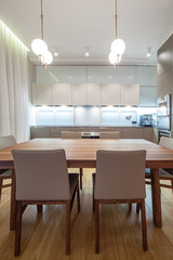 Interior of kitchen