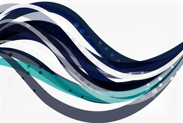 Colorful flowing wave abstract background