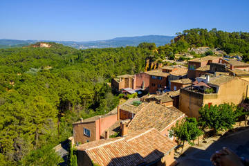 Rousillon, Vaucluse. Provence. France