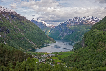 Geiranger fjord, Norway.