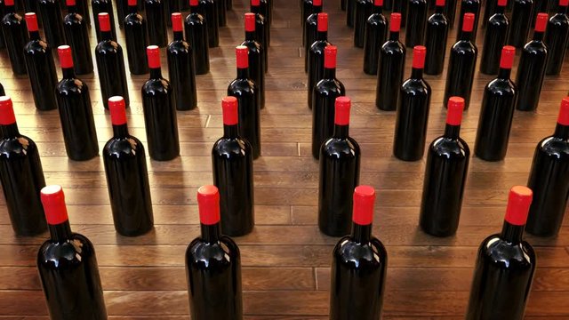 Wine animation - 3D Motion design