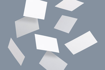 Flying business cards