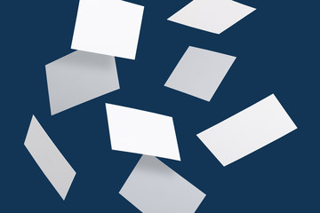 Flying business cards