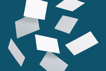 Flying business cards