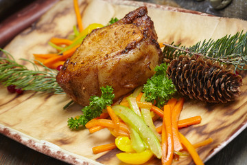 pork with vegetables