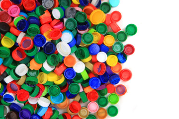 plastic pet caps texture