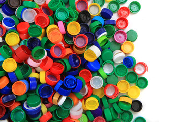 plastic pet caps texture