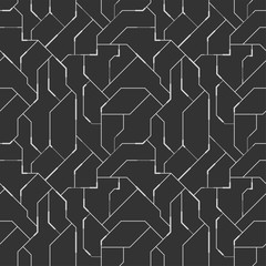 Background in high tech style. Abstract vector seamless pattern.